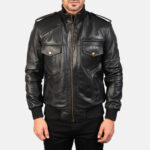 Men’s+Agent+Shadow+Black+Leather+Bomber+Jacket7778-5-1577524439757